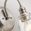 Eide Steel Armed Sconce-1172243941