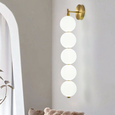 Iron LED Armed Sconce