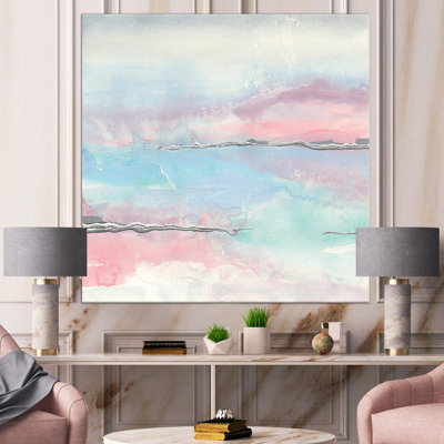 " Shabby Pink II " Painting Print