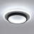 9.44" Acrylic&iron Led Flush Mount Ceiling Light