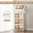  528Qt Stackable Storage Bins With Lids And Wheels, Foldable Collapsible Plastic Drawer Boxes For Clothes, Home, White, 4 Pack-471397155