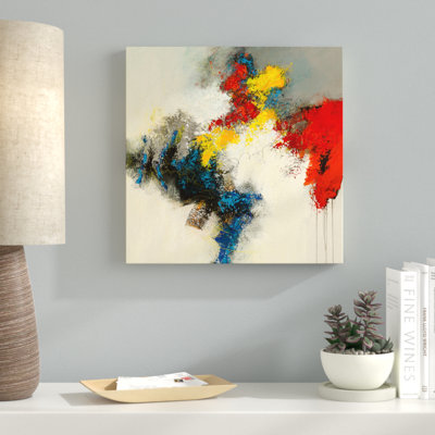 « over the line », reproduction de peinture à l’acrylique sur toile tendue