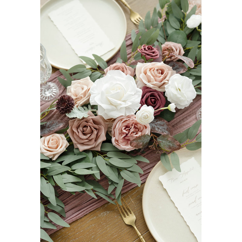 Guirlande Ling's Moment, Rose cendré et mauve