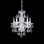 Sterling 5 - Light Glass Chandelier