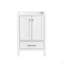 Meuble-lavabo autoportant avec cadre en bois massif 24 po, comptoir de meuble-lavabo autoportant avec lavabo 24 po