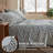 4 Pieces 100% Cotton Flannel Printed Sheet Set,Sage Winter Fauna-122817826-122817829