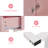 Arbadella Vanity Makeup Desk, Rectangle Accent Manicure Table with Cabinet-1888140675