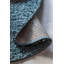 Solid Colour Machine Woven Teal Area Rug-95256966