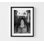 Impression d'humour de salle de bain: photographie en noir et blanc