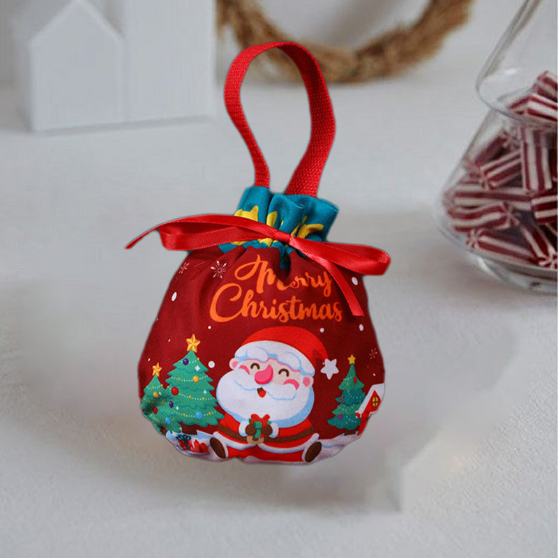 Boîte de cadeau de Noël Boîte de cadeau de pommes de Noël, A
