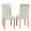 Chaise d'appoint capitonnée en lin-1241837476-1241837475