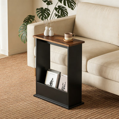 45cm W Manufactured Wood Bedside Table