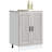 vidaXL Sink Base Cabinet Engineered wood Medium Adjustable Feet-201335651-201335663