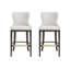Tabouret de bar rembourré en cuir Blair-113051008-113051012-128617373