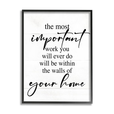 Un travail important à accomplir - 092