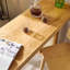 Tables et chaises de comptoir de bar en bois massif-312284553-312284555