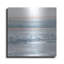 Art mural en métal luxueux «Shimmering Southern Shores 3» par Ethan Harper, 24 po x 24 po-15664376