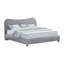Lit plateforme tapissier Lunara