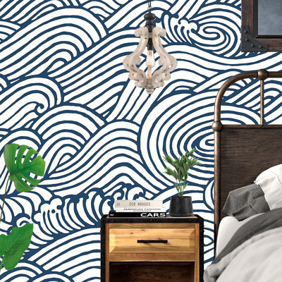 Addilyne Peel & Stick Abstract Roll