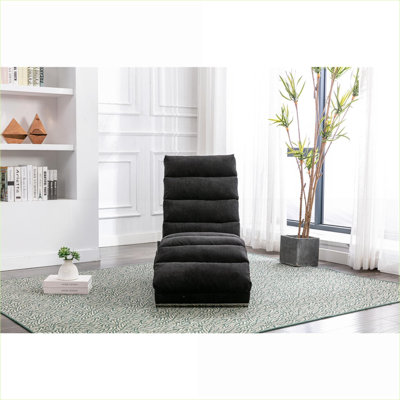 Fauteuil inclinable en lin noir profond avec vibrations intégrées Leisure and Relaxation