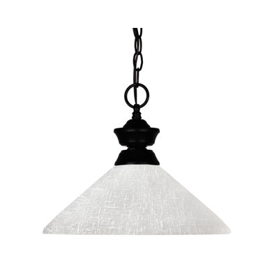 Luminaire suspendu conique à 1 lumière Chapa