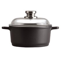 GoodDogHousehold 4.5 Quarts Non-Stick Cast Iron Stock Pot