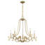 Lustre 5 lumières en laiton noble Lombard-1144424884-1144424891