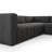 Bowry Upholstered L-Shaped Sectional Symmetrical