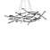 Divergence 9 - Light Dimmable LED Modern Linear Chandelier