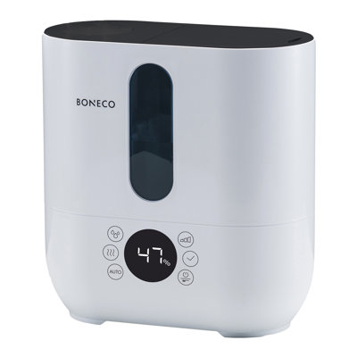 BONECO 1.32 gal. Dual Mist Ultrasonic Tabletop Humidifier with Adjustable Humidistat for 650 cu. ft.