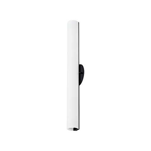 Bute 1 - Light LED Wallchiere, Black, 24" H x 2" W x 2.75" D