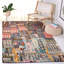Mavis Abstract Wool Hand Tufted Area Rug-1869975788