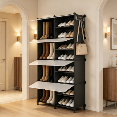 24 Pair Shoe Rack
