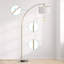 Lampe sur pied arquée 78,4 po Salcedo-345248411