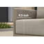 Mobilier de patio 7 pièces Ensemble de conversation en forme de L pour l'extérieur-1662669577