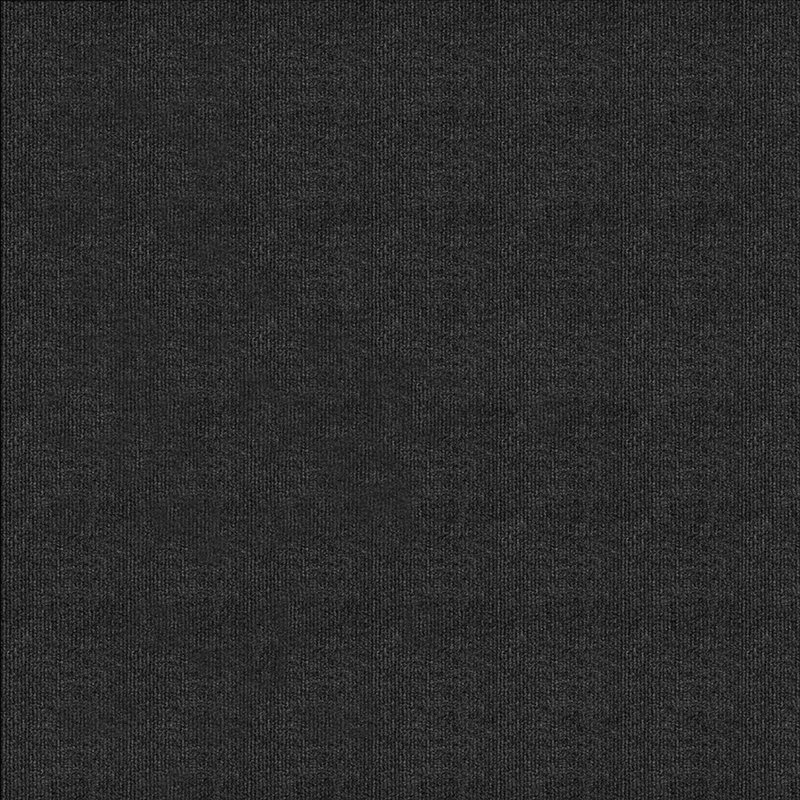 Smart Transformations 24'' W x 24'' L Level Loop Polyester Carpet Tile, Black Ice