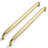 Goo-Ki Zinc Alloy Bar Pull Multipack, 7 9/16" Hole Spacing, Antique Brass, Modern Farmhouse Cabinet Handles-86746289-120235188