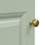 Meuble-lavabo 18 po avec lavabo, meuble-lavabo avec tablette de porte et tablette réglable, vert clair