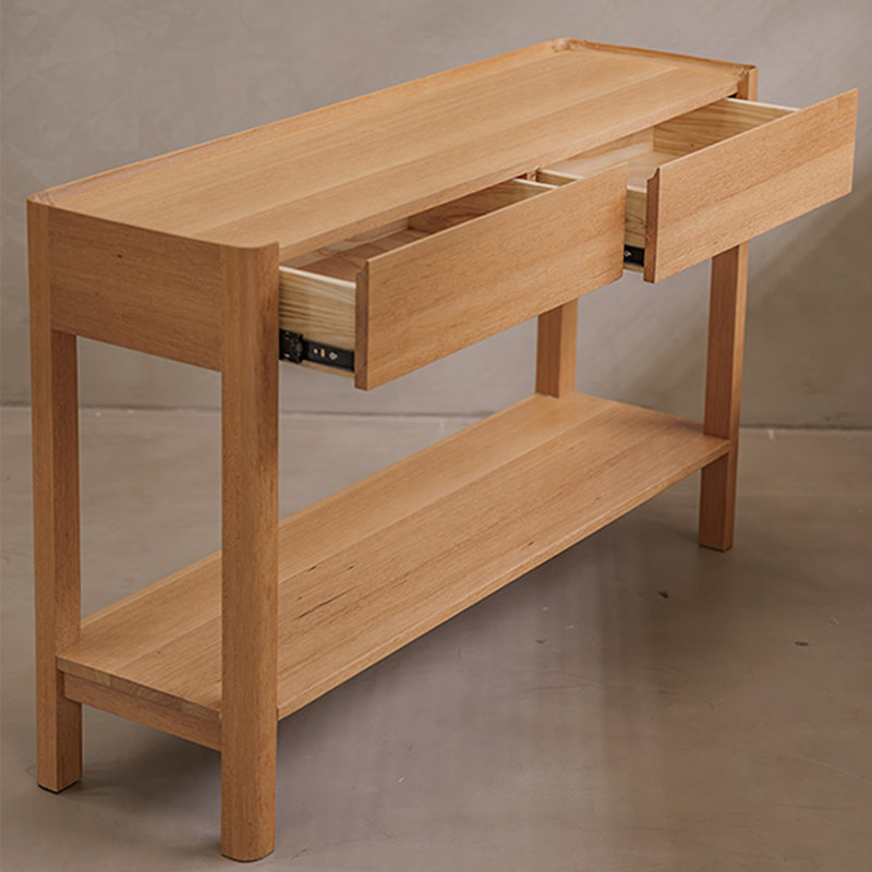Console en teck massif