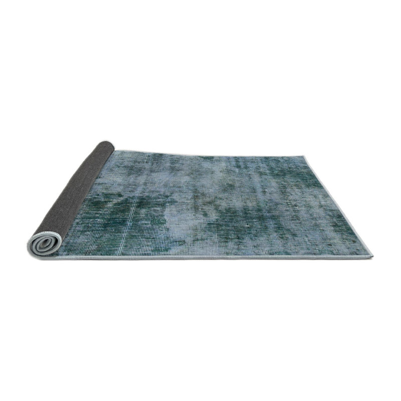 Wool Abstract Indoor Rug, Round 8'