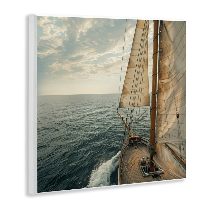  Art mural "Open Sails on Sea" par LSR Design Studio