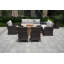 8 - Person Patio Conversation Set with Cushions-87386122-87386123