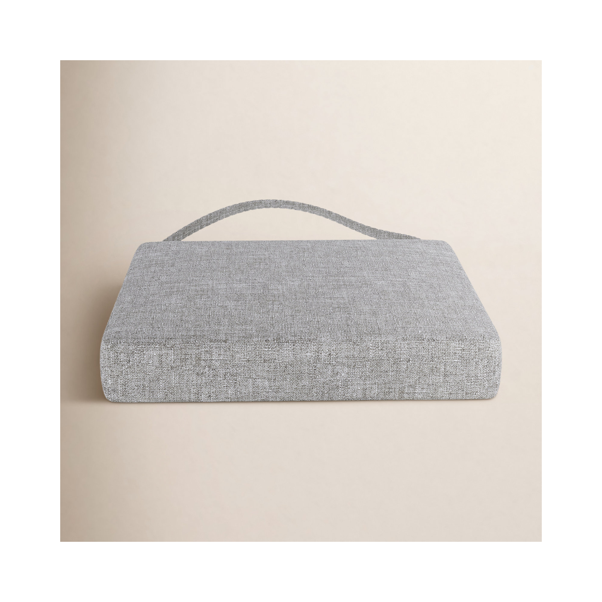 Sunbrella® Indoor/Outdoor Dining Chair Cushion, Canvas Granite Sunbrella® Canvas