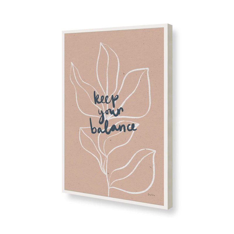 «Confident Blooms I Print», H 17 po x l 13 po, Encadrement de coin ouvert blanc opaque
