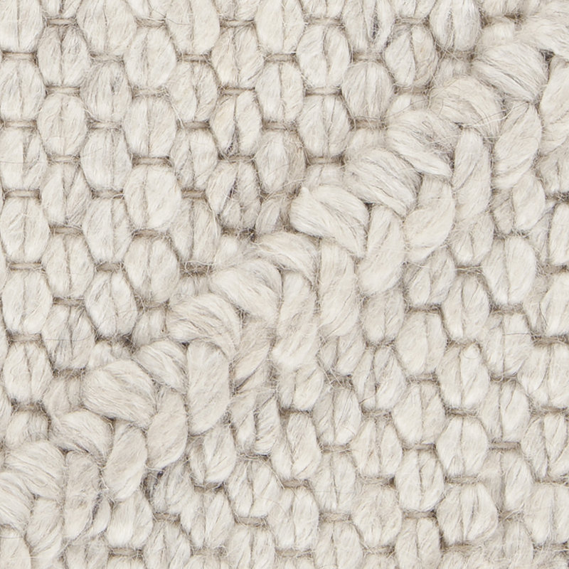 Tapis zone beige contemporaine texturée Arend, Rectangle 5 pi x 7 pi 6 po