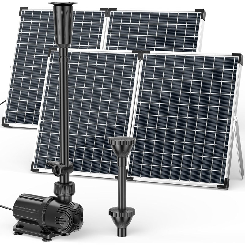 Ensemble de pompe de fontaine solaire 100W