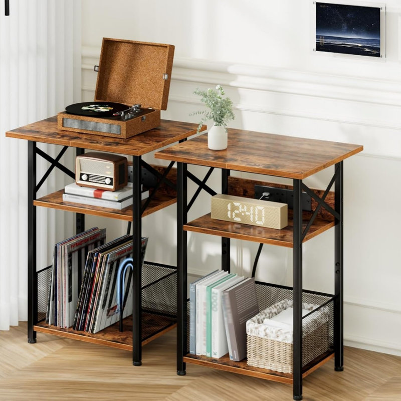 64.9 cm H Media Shelves