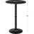 Round Bar Table, 35" Tall Pub Table, With Non-Slip Base For Narrow Space, Bar Height Table For Kitchen, Easy To Assemble, Black