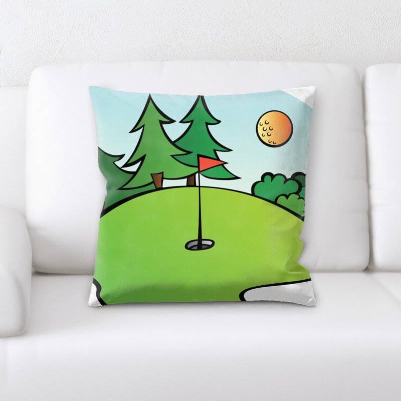 Microsuede Throw Pillow