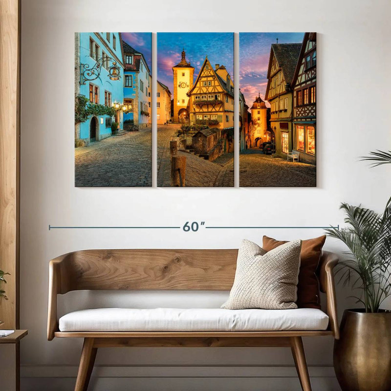 Lilie Rothenburg-sur-la-Tauber, H 32 po x l 50 po